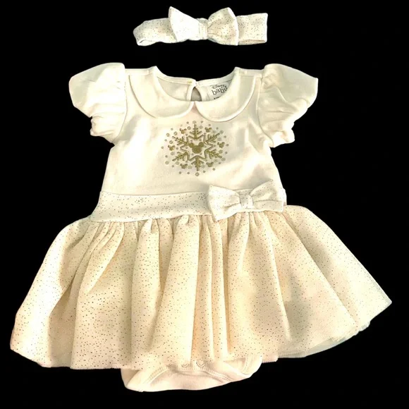 Disney | Dresses | Disney Mickey Snowflake Holiday Christmas Dress Ser |  Poshmark